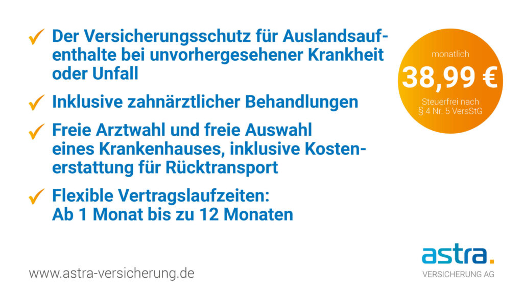 Auslandskrankenversicherung